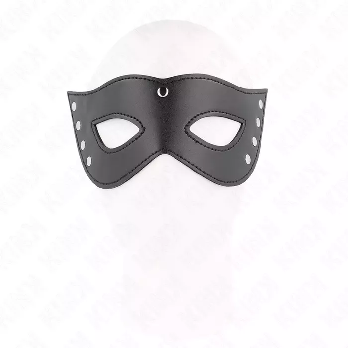 Маска для глаз KINK MASKED ALLURE 4 заклёпки, 28x8 см Photo 2