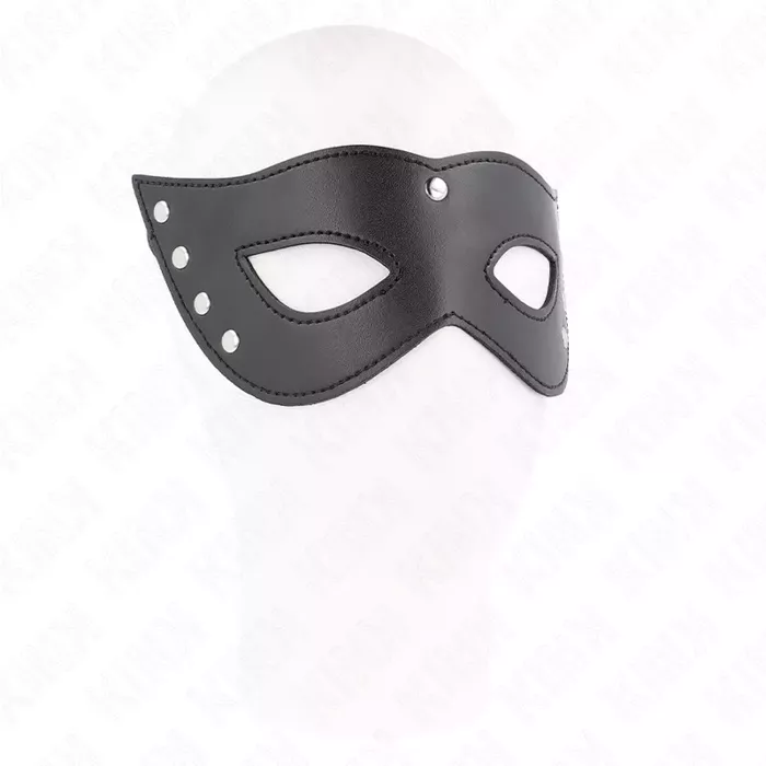 Маска для глаз KINK MASKED ALLURE 4 заклёпки, 28x8 см Photo 3