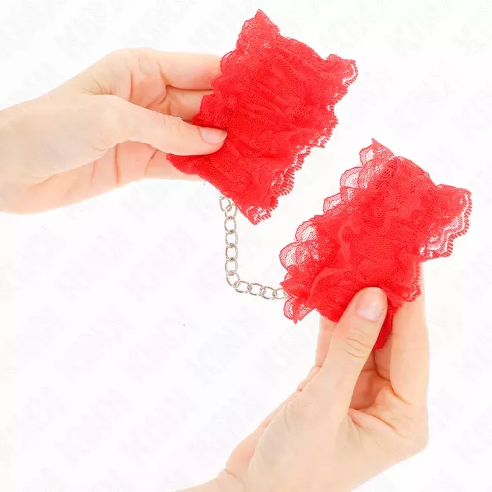 KINK WRIST RESTRAINT Lace Elastic Wrist Restraints Photo 4