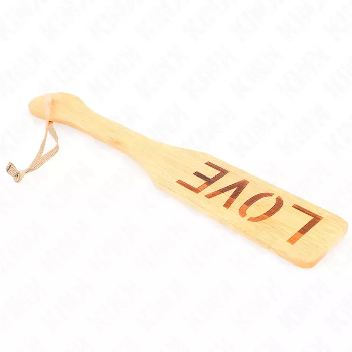 Bamboo palette paddle KINK IMPACT & TOUCH — 32 x 5.5 cm Photo 2