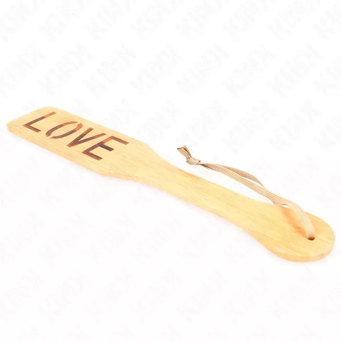 Bamboo palette paddle KINK IMPACT & TOUCH — 32 x 5.5 cm Photo 3