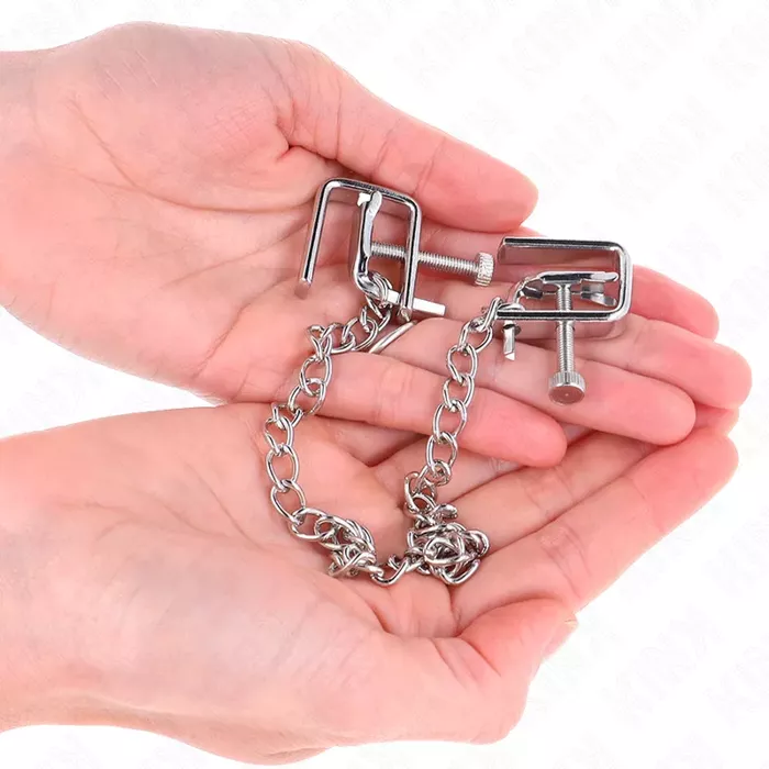Nipple clamp KINK NIPPLE GRIP CHAIN VISE CLAMPS 30 cm Photo 2