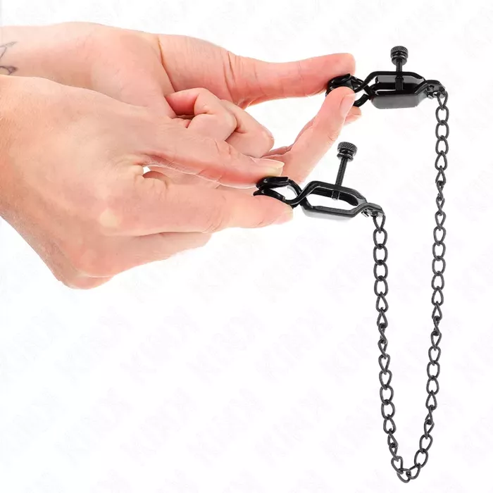 Krūturaiksti KINK NIPPLE GRIP — plakanā ķēde 30 cm Photo 2