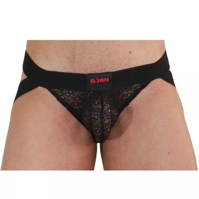 BURN - 005 Jock Lingerie Black Photo 1