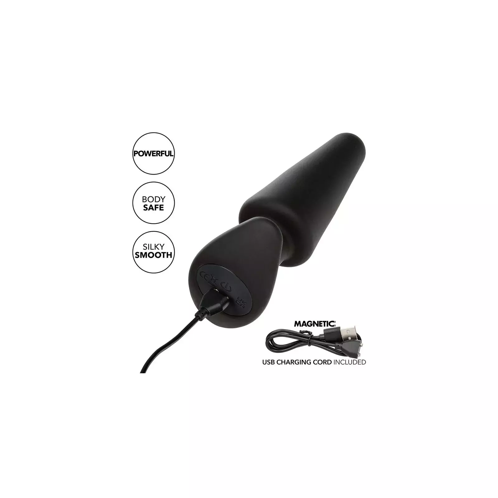 Anal Vibrator CalExotics ROCK BOTTOM TAPERED Photo 8