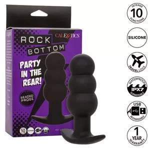 Anal Vibrator CalExotics Silicone Black