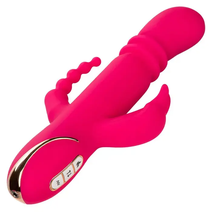 Вибратор CalExotics Jack Fantasy Triple Heated Rabbit Photo 3