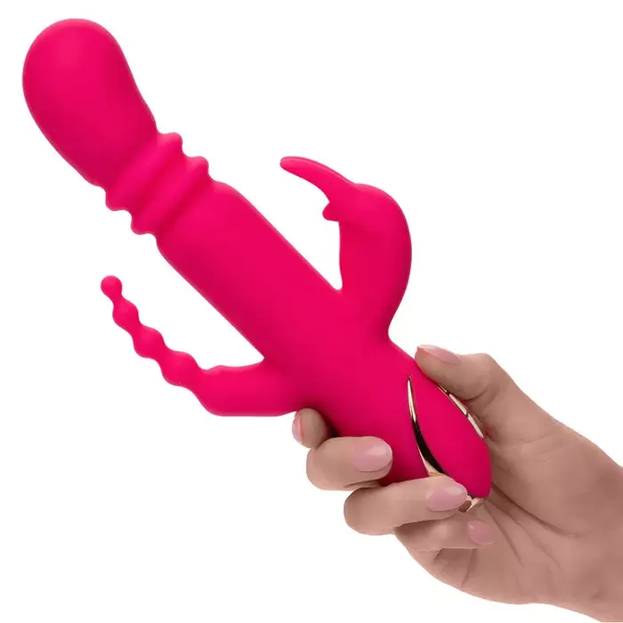 Вибратор CalExotics Jack Fantasy Triple Heated Rabbit Photo 6
