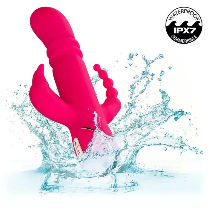 Вибратор CalExotics Jack Fantasy Triple Heated Rabbit Photo 9