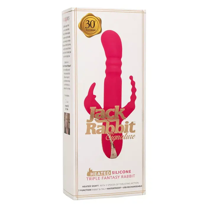 Вибратор CalExotics Jack Fantasy Triple Heated Rabbit Photo 10