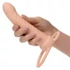 Penis sleeve CalExotics MAXX Ribbed Dual Penetrator Photo 7