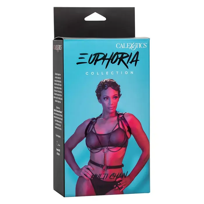 CalExotics Euphoria Multichain Halter Harness Premium Photo 5