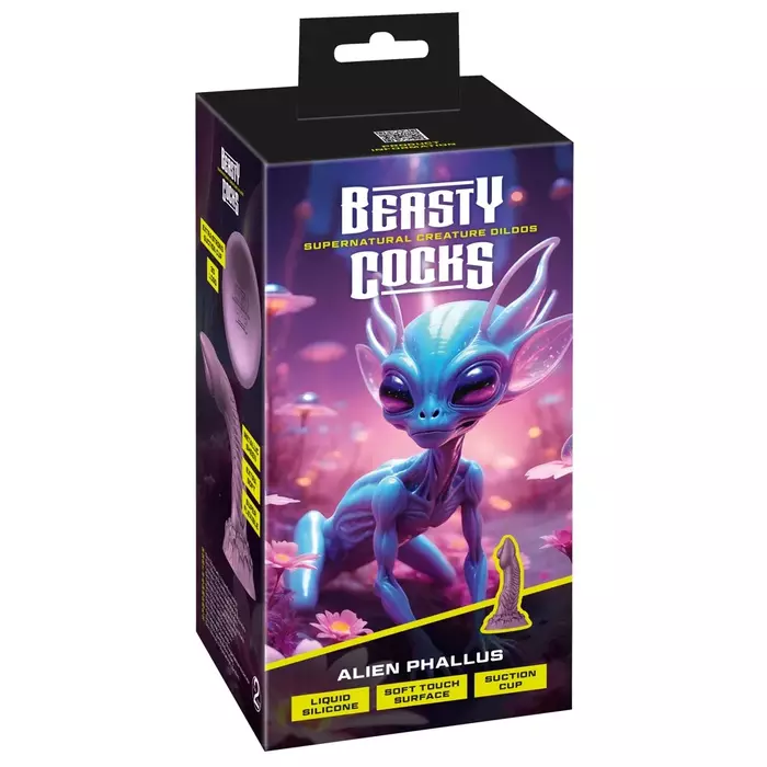 Dildo Beasty Cocks Alien Phallus — silikons, 21,2 cm Photo 13