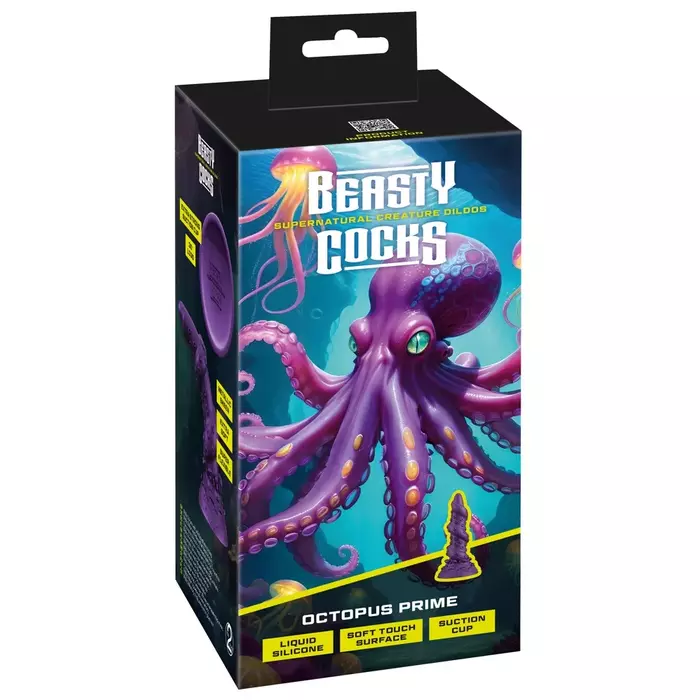 Dildo Beasty Cocks Octopus Prime — silikons 20,2 cm Photo 11