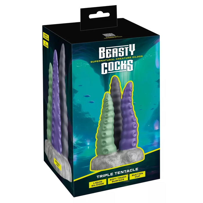 Dildo Beasty Cocks Triple Tentacle Photo 1
