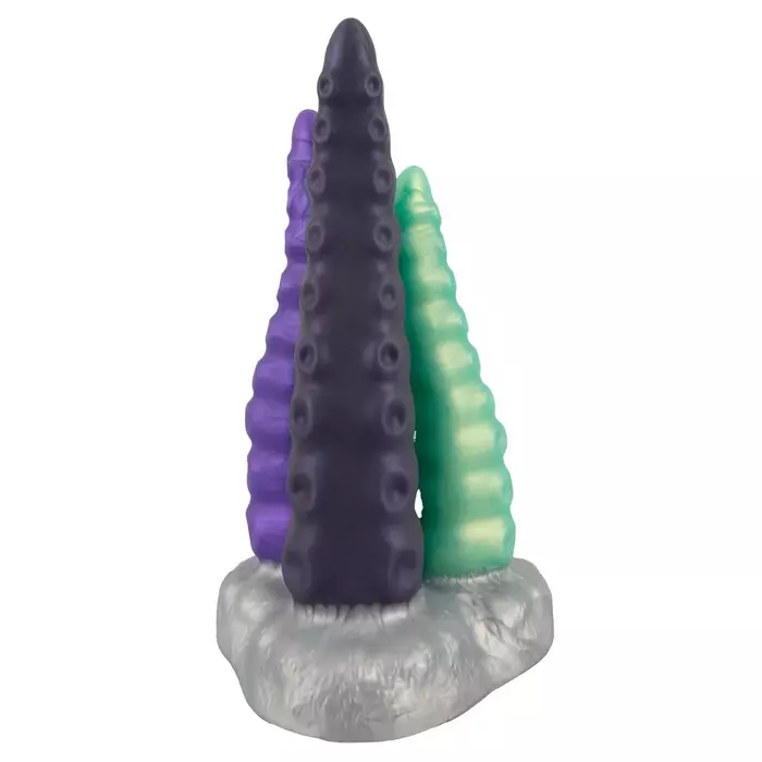 Dildo Beasty Cocks Triple Tentacle — силиконовый трипл-дилдо Photo 3