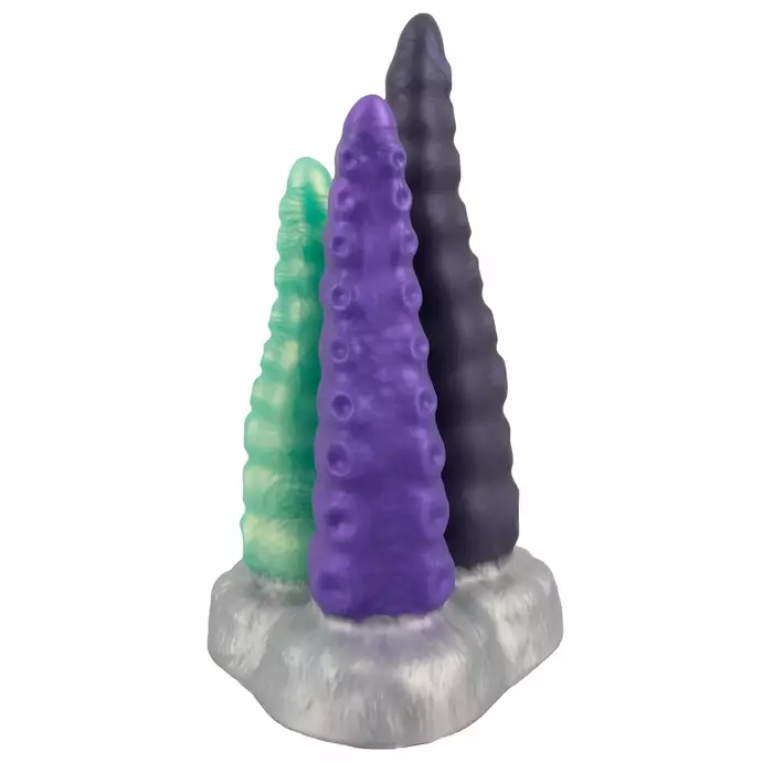 Dildo Beasty Cocks Triple Tentacle — силиконовый трипл-дилдо Photo 4