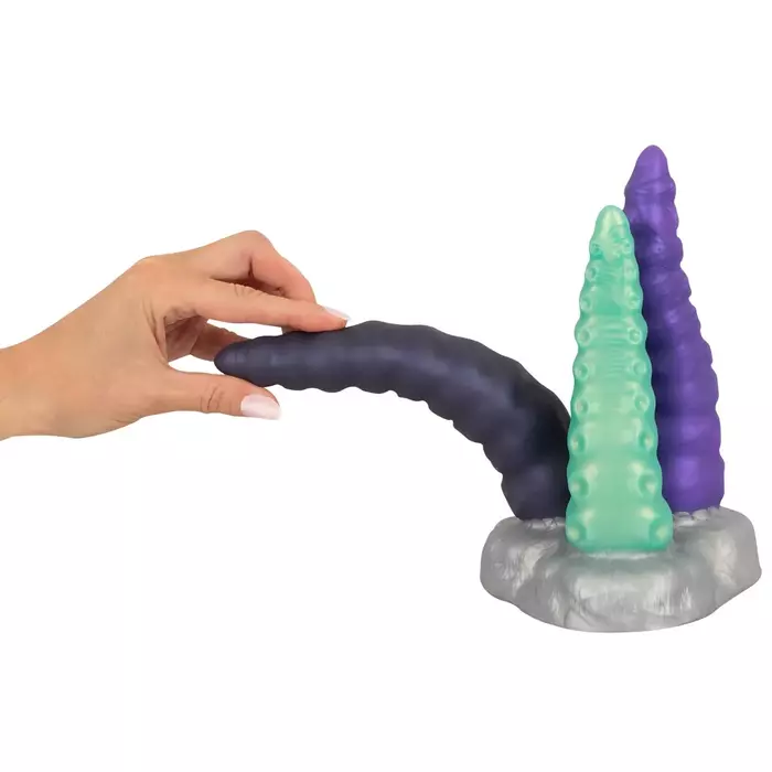 Dildo Beasty Cocks Triple Tentacle — силиконовый трипл-дилдо Photo 8