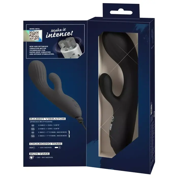 You2Toys Intense Rabbit Vibrator — силикон, двойная стимуляция Photo 12