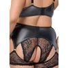 Lingerie set Cottelli Collection 3-piece black XL Photo 7
