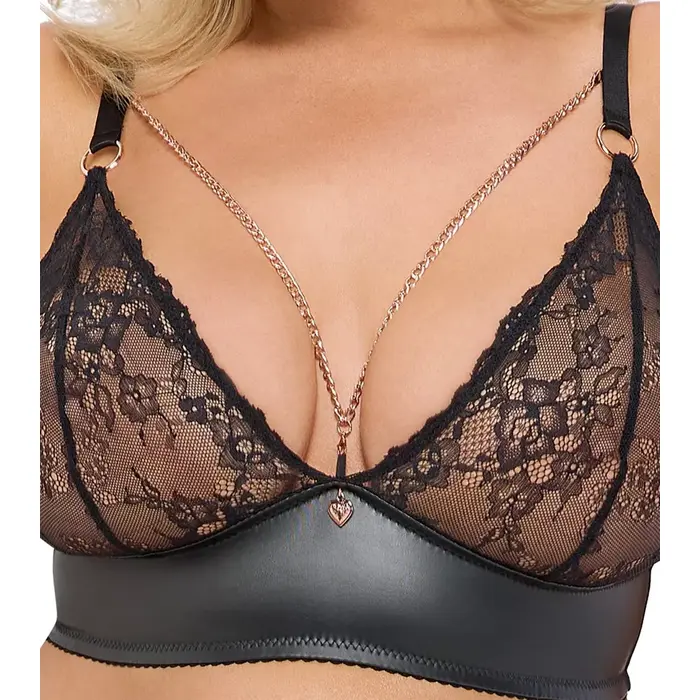 Lingerie set Cottelli Collection 3-piece size 2XL Photo 5