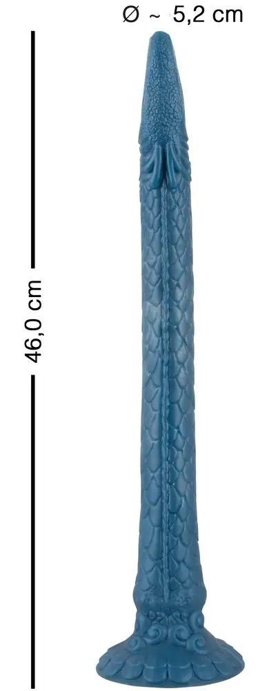 Dildā Beasty Cocks Eel of Ecstasy — silikons 46 cm Photo 13