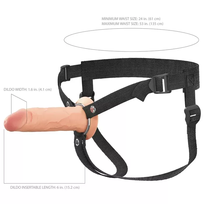 Strap-on Fantasy X-Tensions Elite FXTE6" Hollow Photo 7
