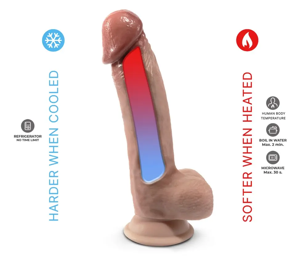SILEXD Model 2Real Skin reālistisks peniss 21 cm Photo 13
