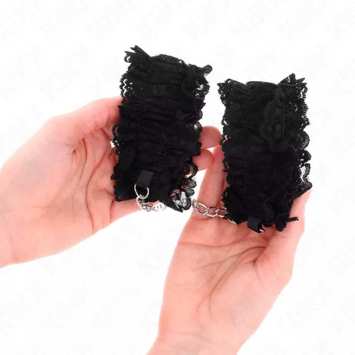 Rokudzelži KINK WRIST RESTRAINT mežģīņu elastīgi Photo 4
