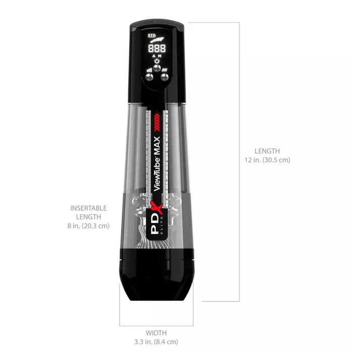 Мастурбатор PIPEDREAM PDX Elite ViewTube MAX Photo 6