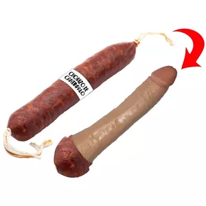 Dildo diablopicante DIABLO PICANTE - Spicy Cantipalo Chorizo, reālistiska forma, viengabala