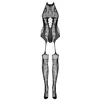 Кэтсьют OBSESSIVE OBS Catsuit F240 чёрный S-L Photo 4