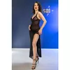 Negligee CHILIROSE CR 4723 Long Babydoll & Thong Photo 7