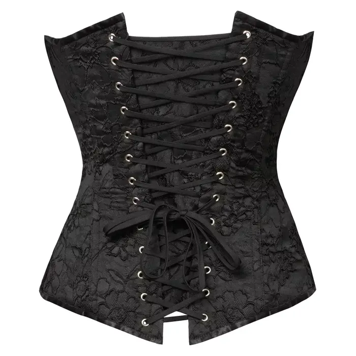 Corset Cottelli Collection Corsage fabric XL black Photo 8