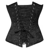 Corset Cottelli Collection Corsage fabric XL black Photo 8