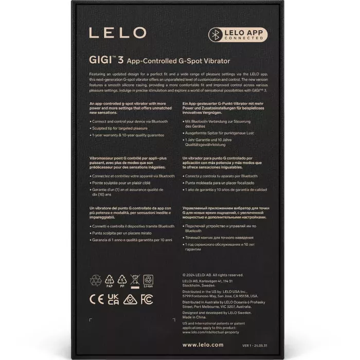 Вибратор для точки G Lelo GIGI 3 Photo 4
