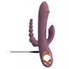 Вибратор You2Toys Slim Triple Plum — силикон, тройная стимуляция Photo 10