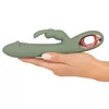 You2Toys Slim Rabbit Olive — dual-stimulation rabbit vibrator Photo 7