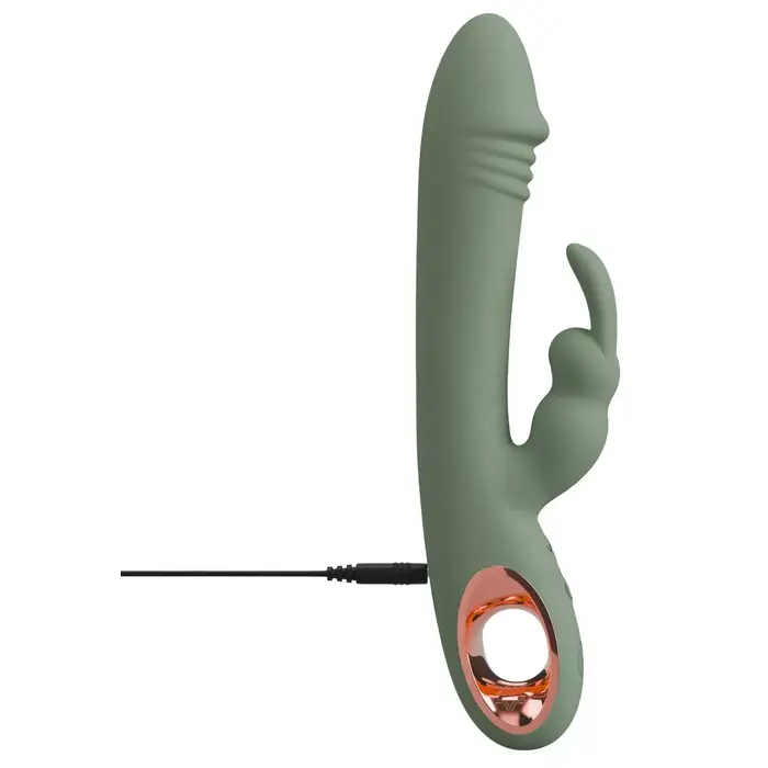 You2Toys Slim Rabbit Olive — dual-stimulation rabbit vibrator Photo 10