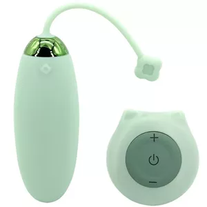 ARMONY Kitty Fun Egg Vibrator Remote Control - 10 Vibrations, Green, D-241125