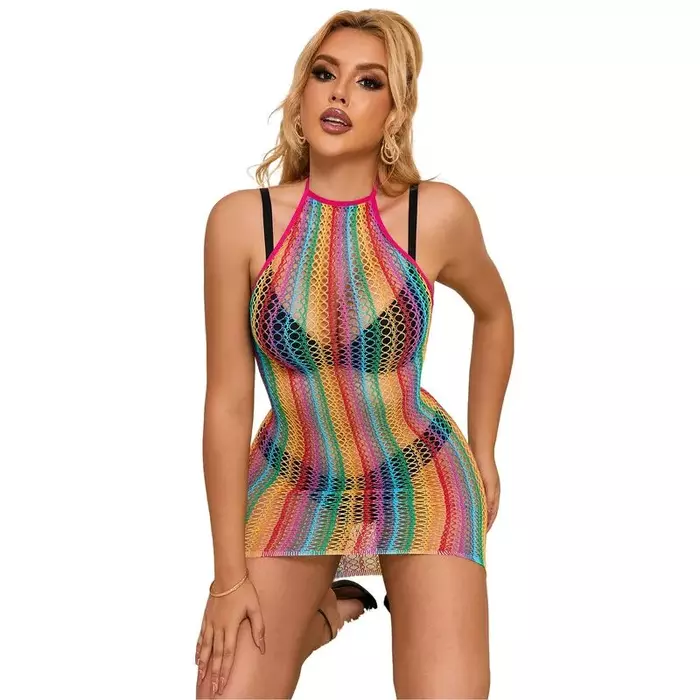 Fishnet Dress SUBBLIME 952341 Rainbow Photo 2