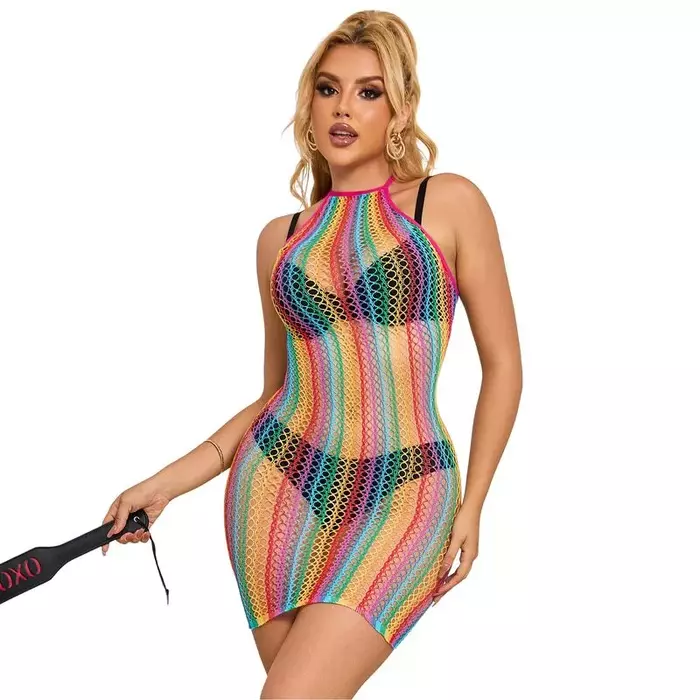 Fishnet Dress SUBBLIME 952341 Rainbow Photo 5