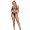 Бодистокинг SUBBLIME Rainbow Mesh Halter XS–M Photo 2