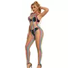 Бодистокинг SUBBLIME Rainbow Mesh Halter XS–M Photo 3