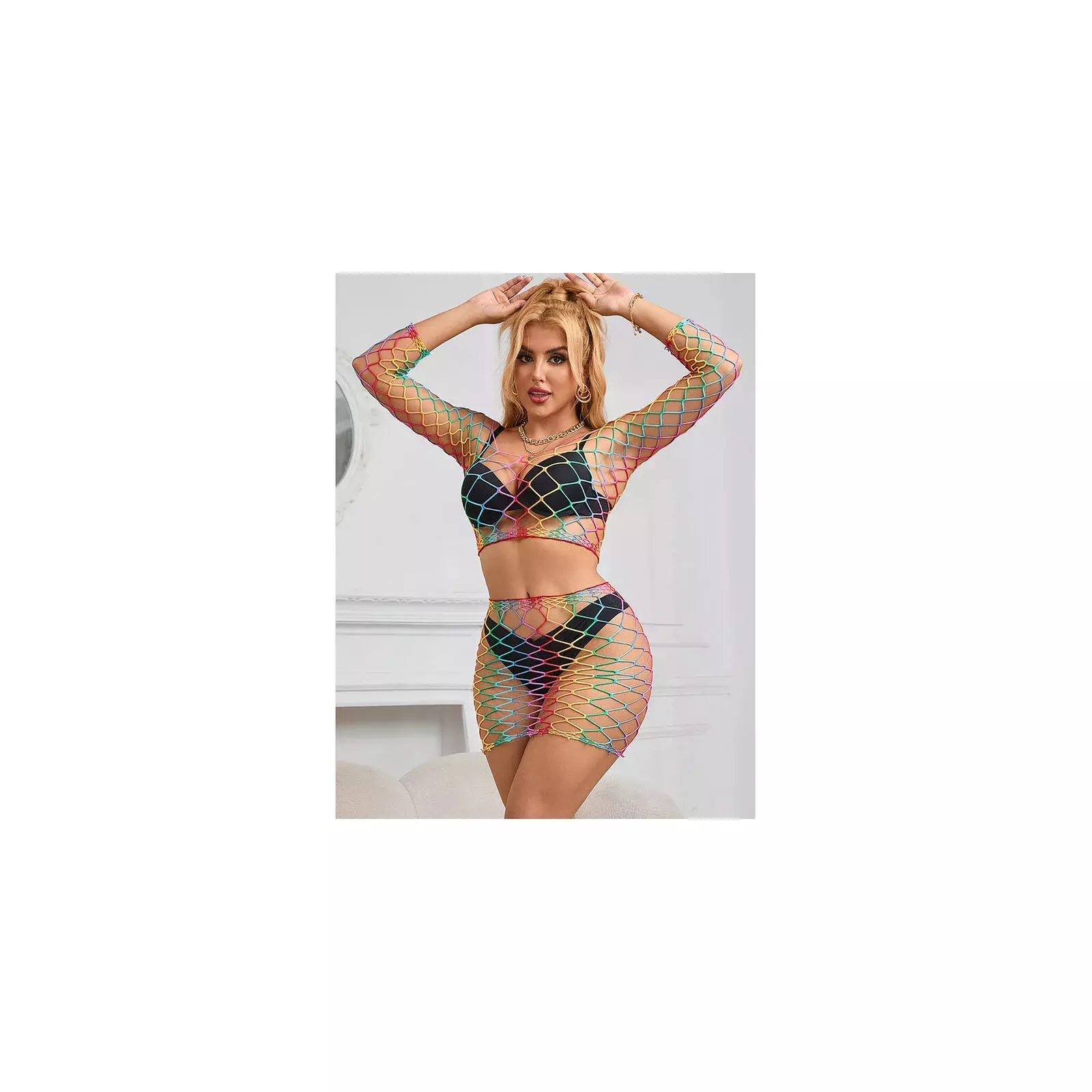 Fishnet Bodystocking Sublime One Size D-241393 Photo 9