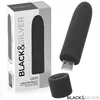 black&silver GERI vibrating bullet USB, 8 modes Photo 2