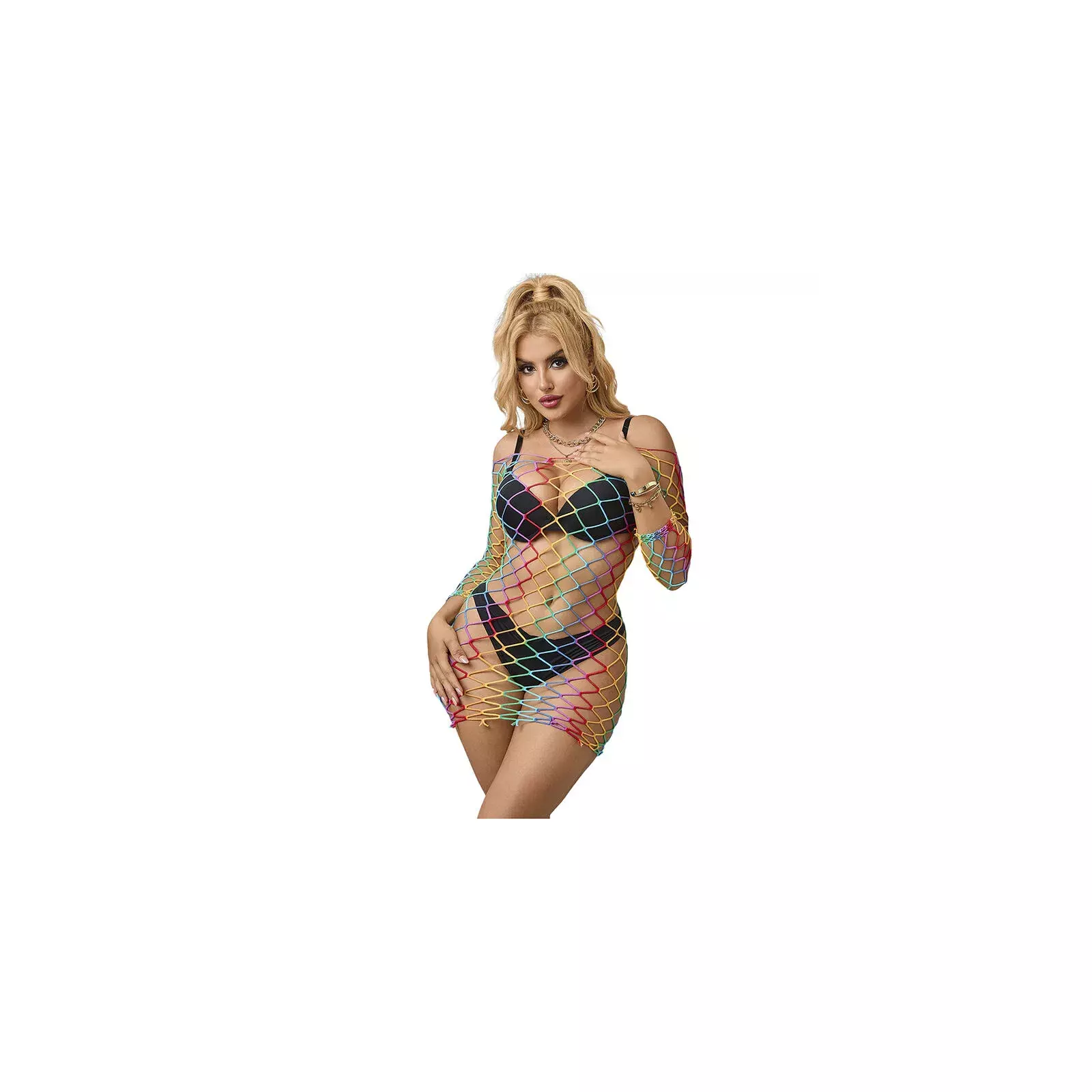 SUBBLIME 952426 Fishnet Bodystocking Photo 4