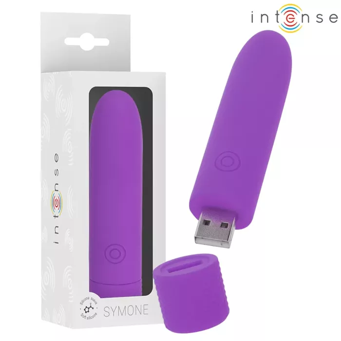 Vibrējošs kulons INTENSE Symone USB uzlādējams Photo 2