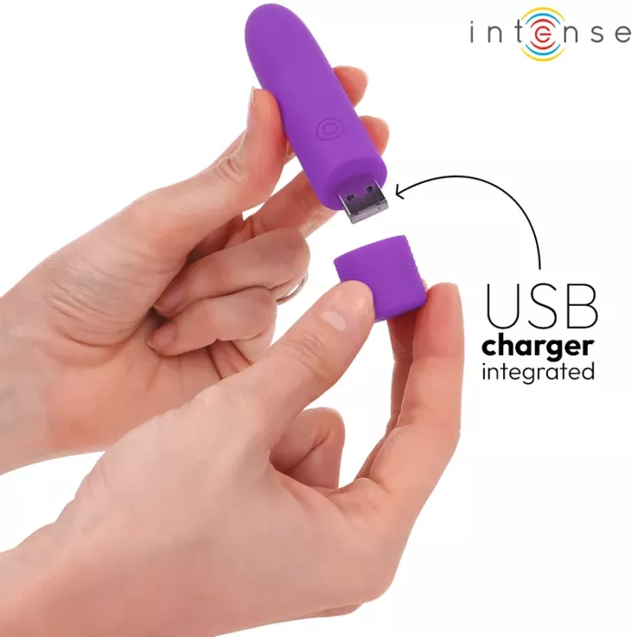 Vibrējošs kulons INTENSE Symone USB uzlādējams Photo 6