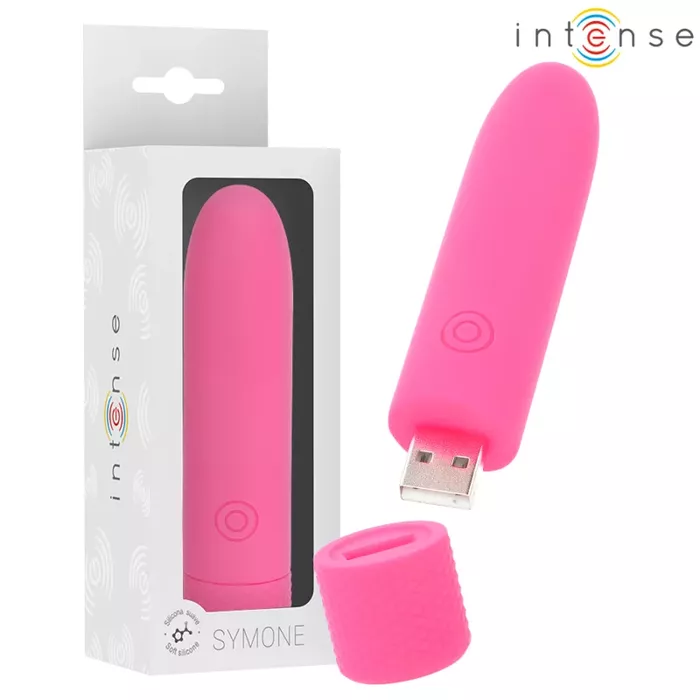 Vibrējošs kulons INTENSE Symone USB uzlādējams Photo 2